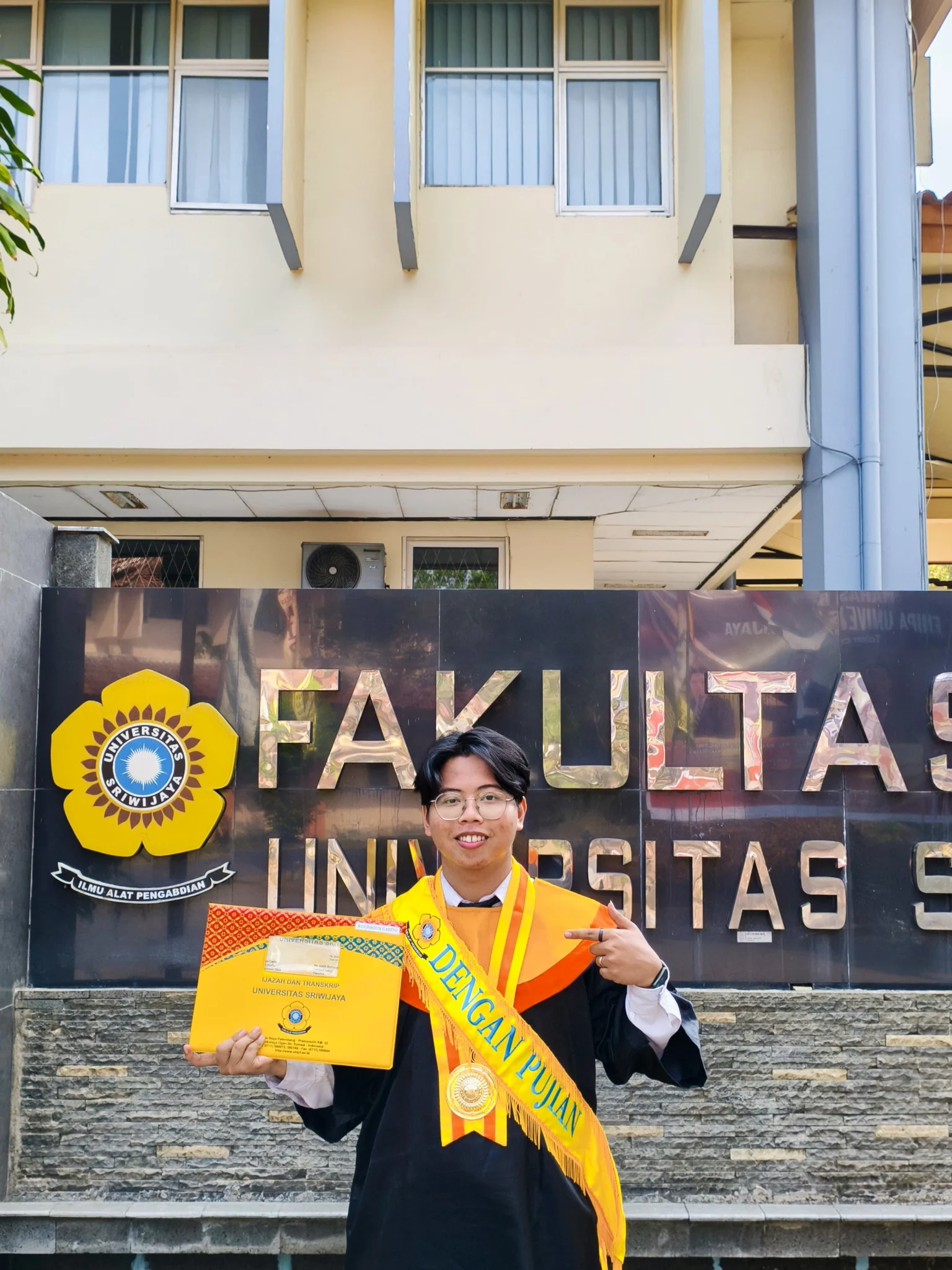 Graduation at Sriwijaya University